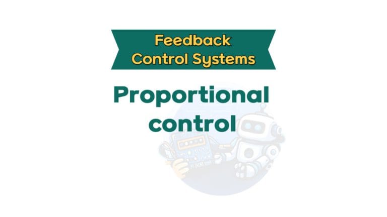Proportional control