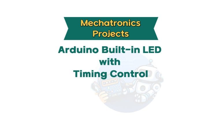 Arduino Built-in LED with Timing Control